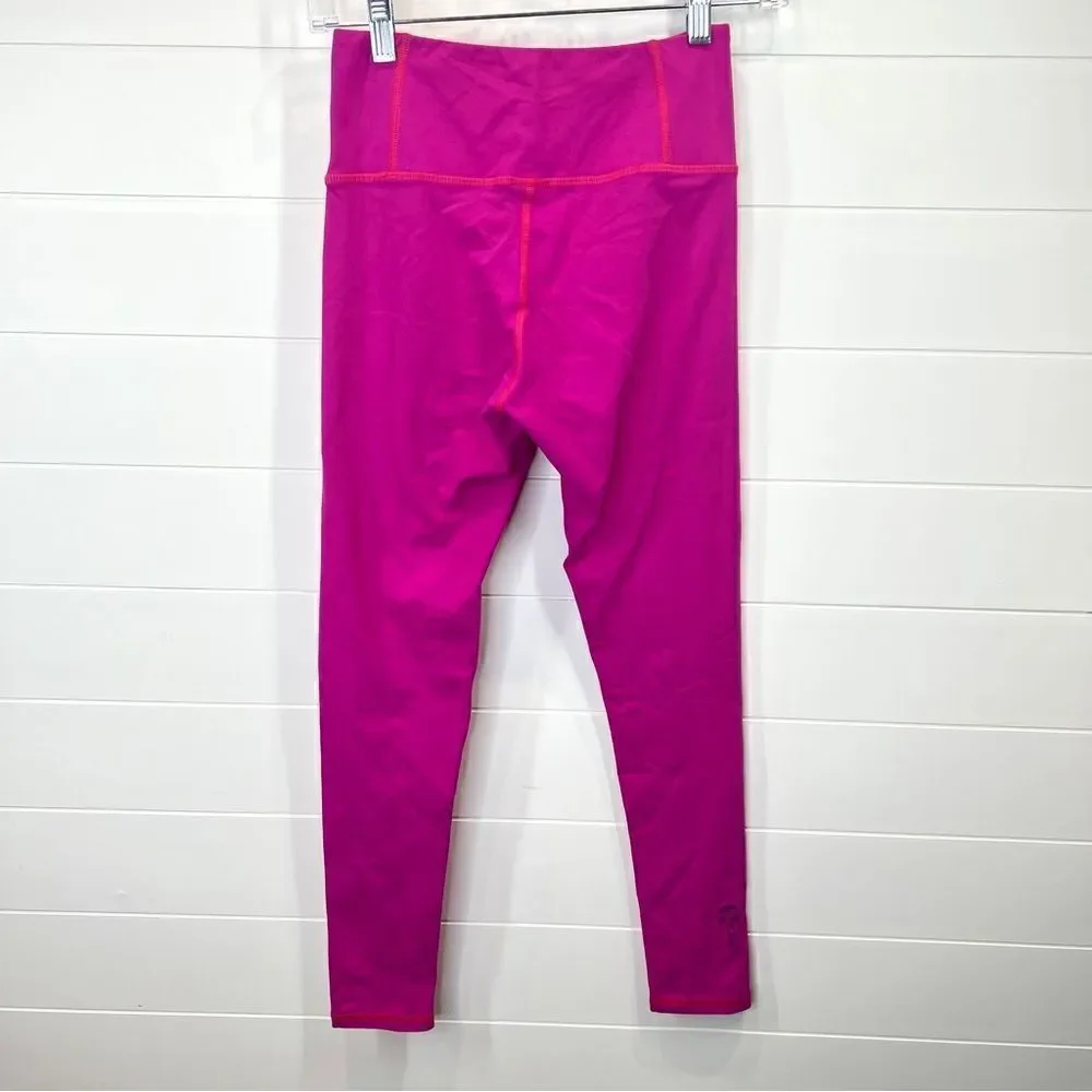 🌺3 FOR $20🌺 - Electric & Rose vibrant Fuschia Leggings Small 27” length